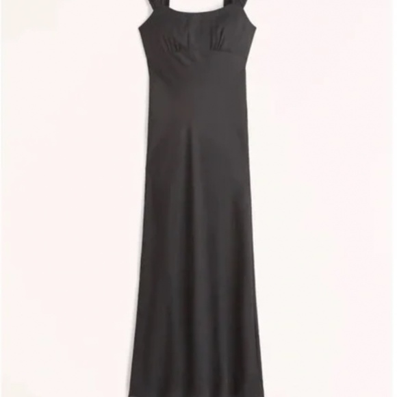 Abercrombie & Fitch Black Cap Sleeve Dress - Picture 1 of 8
